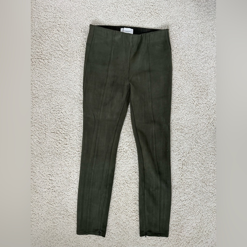 NEW Anthropologie Suede Pants